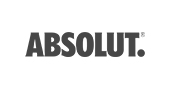Absolut logo - vodka brand client