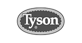 Tyson logo - food processing company client